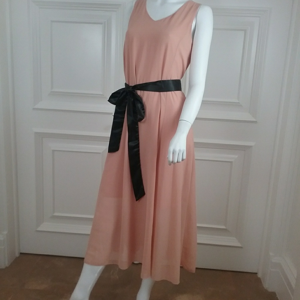 Sleeveless Blush Pink Dress